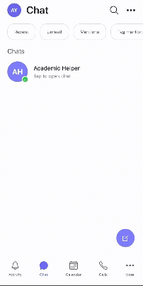 Chat-Style Mockup