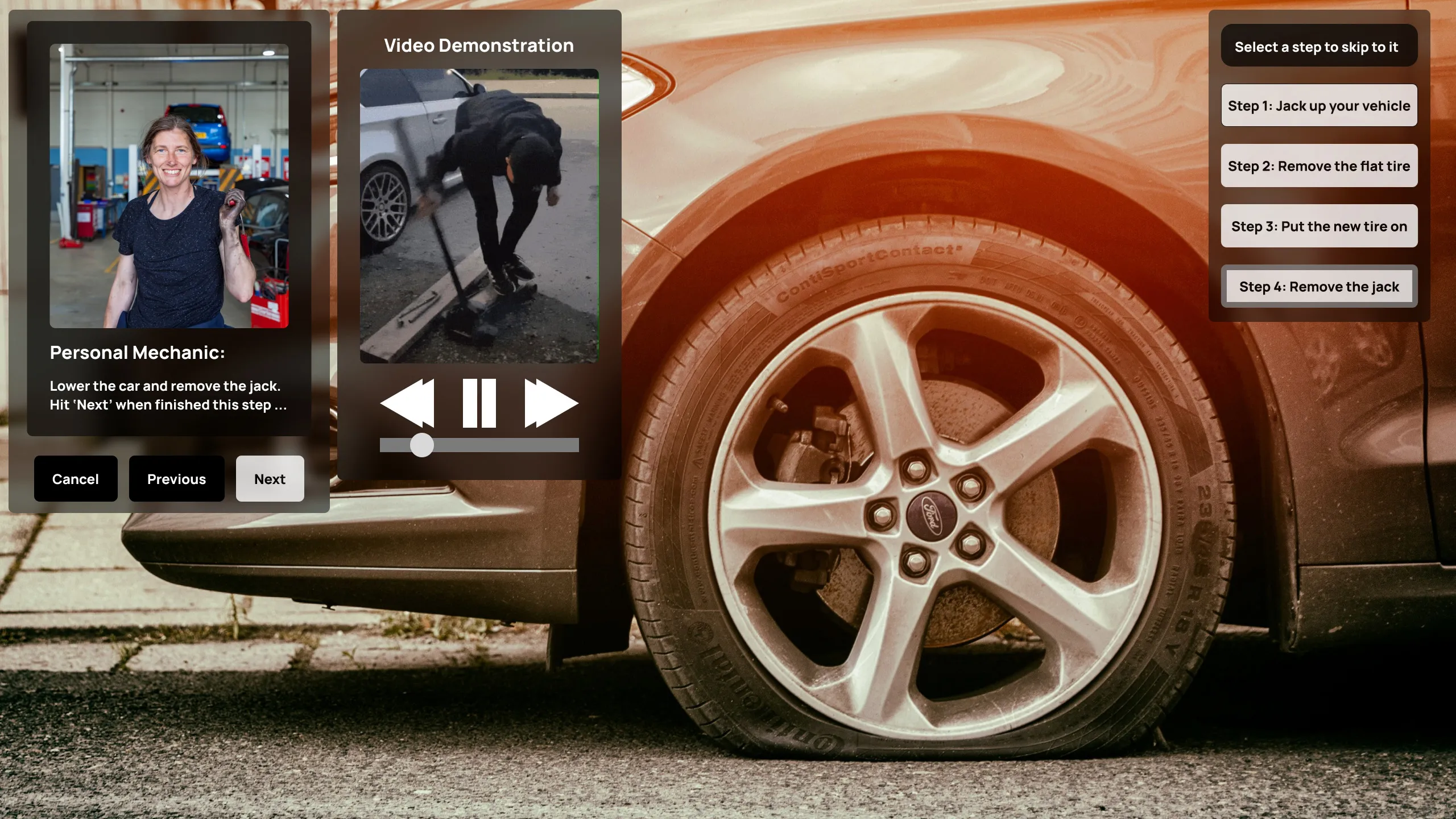 After: Improved video controls