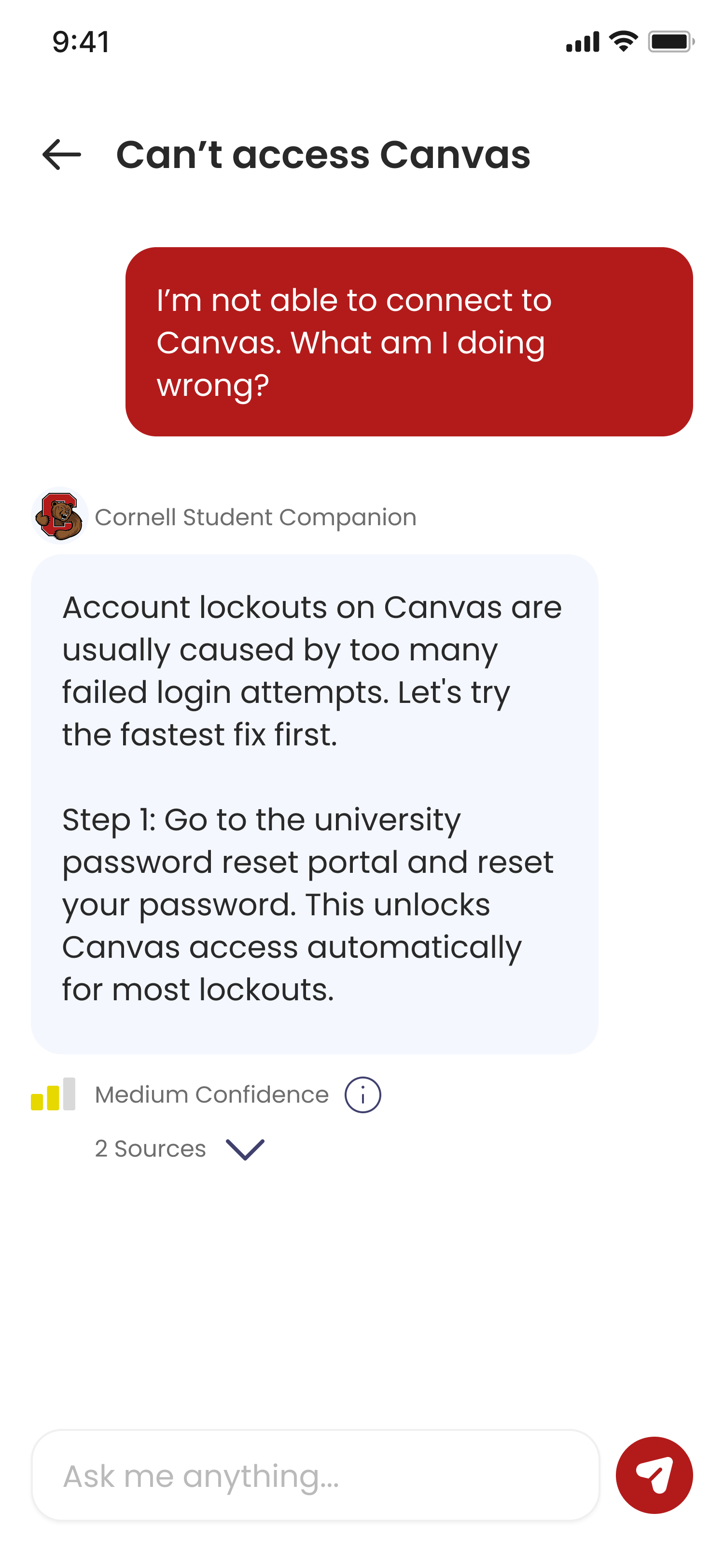 IT Support Mobile Active Chat